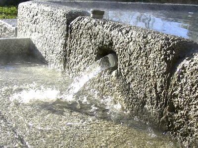 La source des bains romains de Dorres